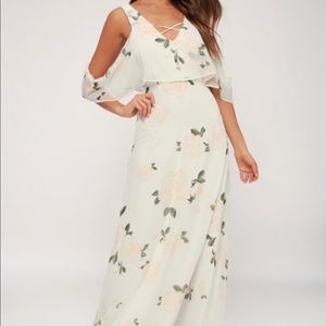Lulu’s The Very Thought of You Floral Maxi Dress